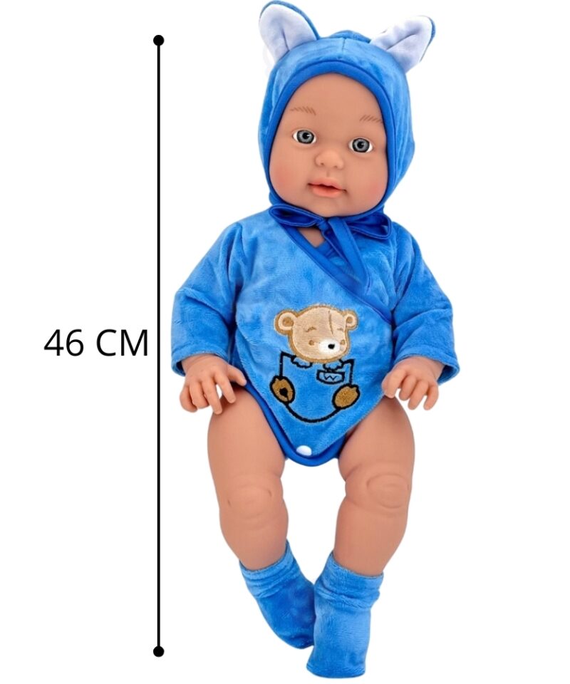 Pehme ja detailirohke beebinukk