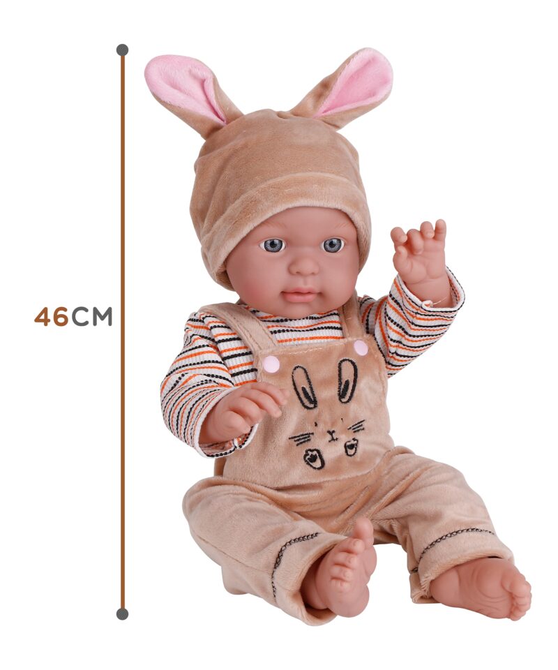 Liikuvate jäsemetega nukukomplekt