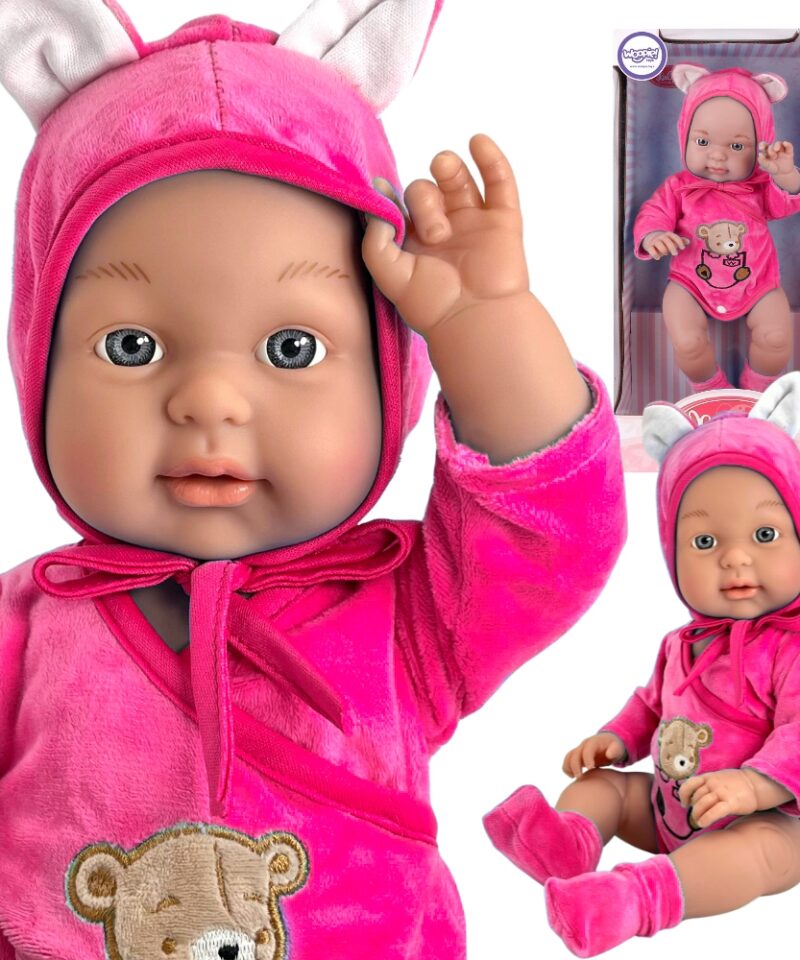 Armas beebinukk sinises kostüümis