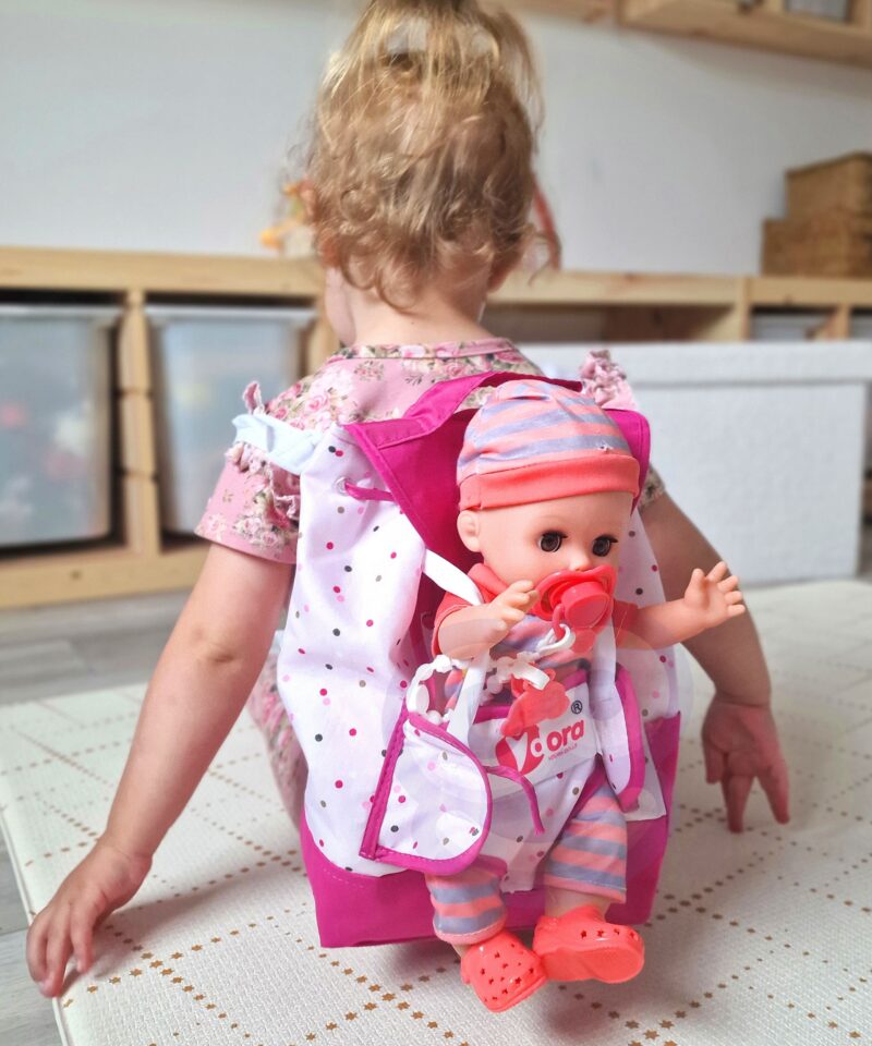 Pehme kummist 30 cm nukk