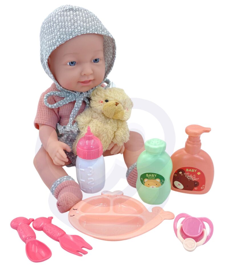 Beebinukk, millel on liikuvad jäsemed