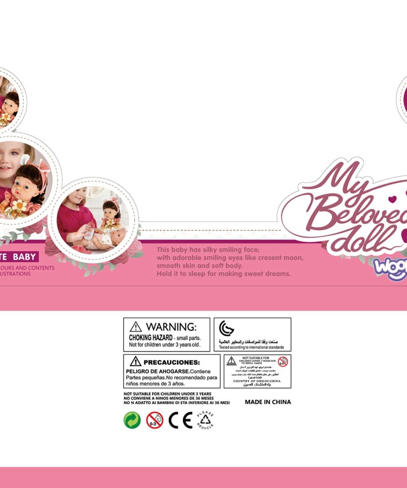 Kaasaegne ja kvaliteetne nukukomplekt lastele