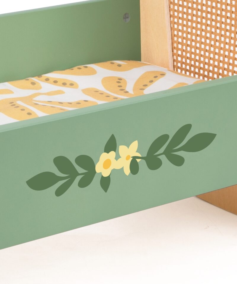 Nukuvoodi naturaalse rotangiga