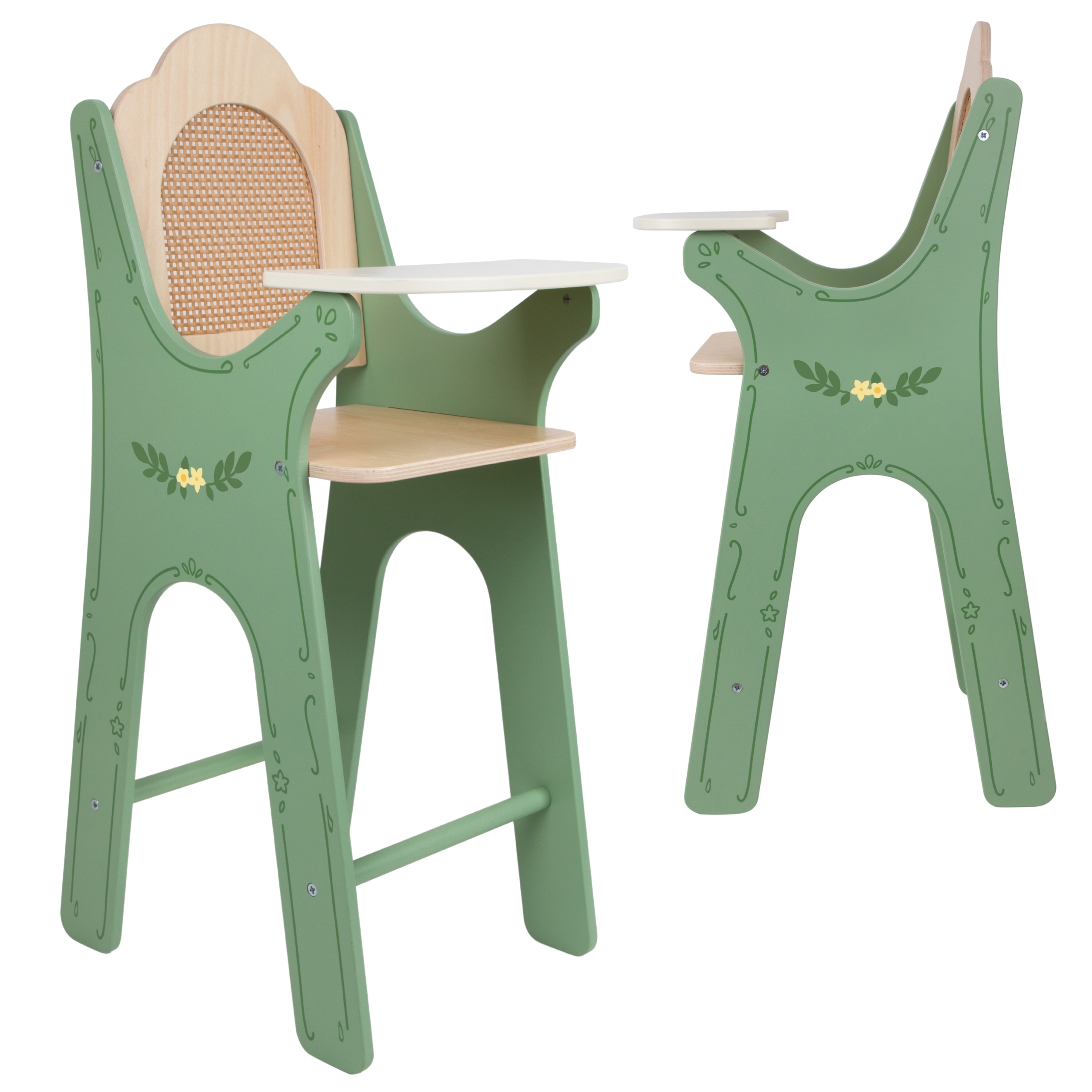 Lastele mõeldud puidust nukutool