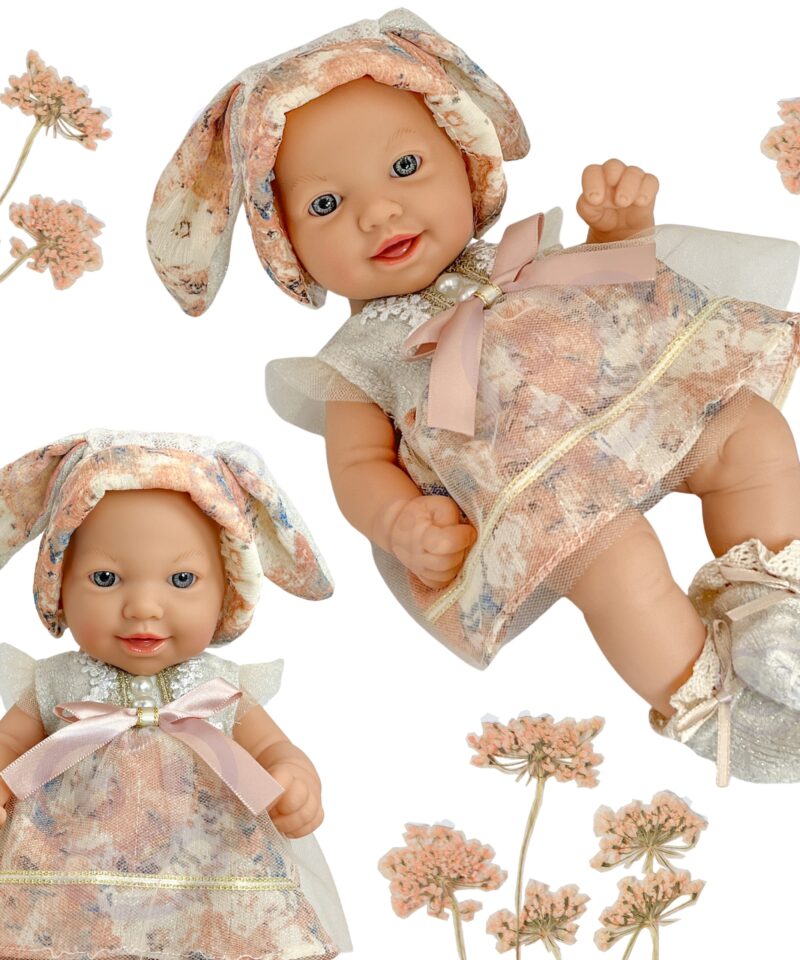 Armas Vintage Beebinukk 24 cm realistlike näojoontega