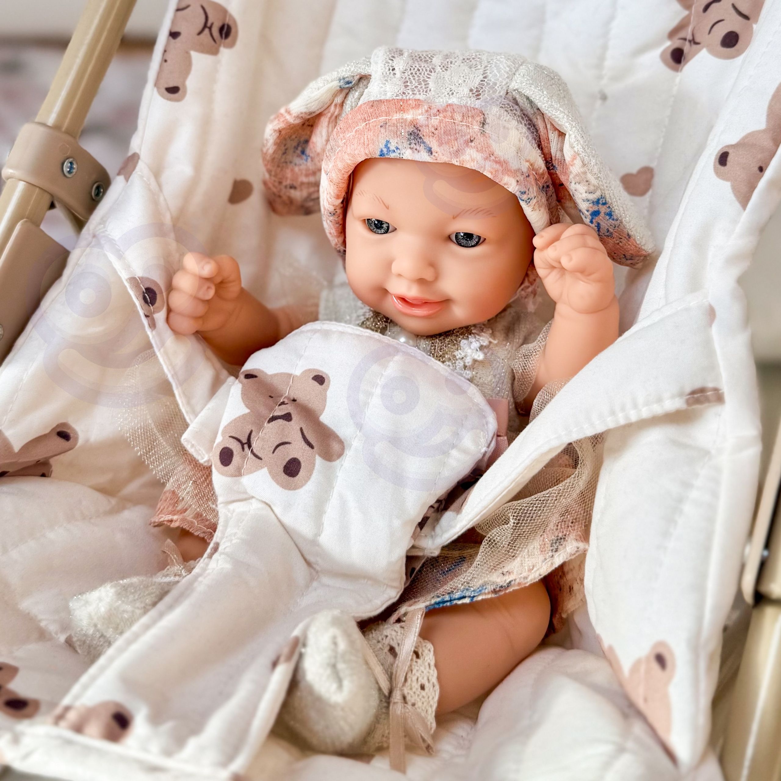 Kvaliteetne beebinukk ohutute materjalidega