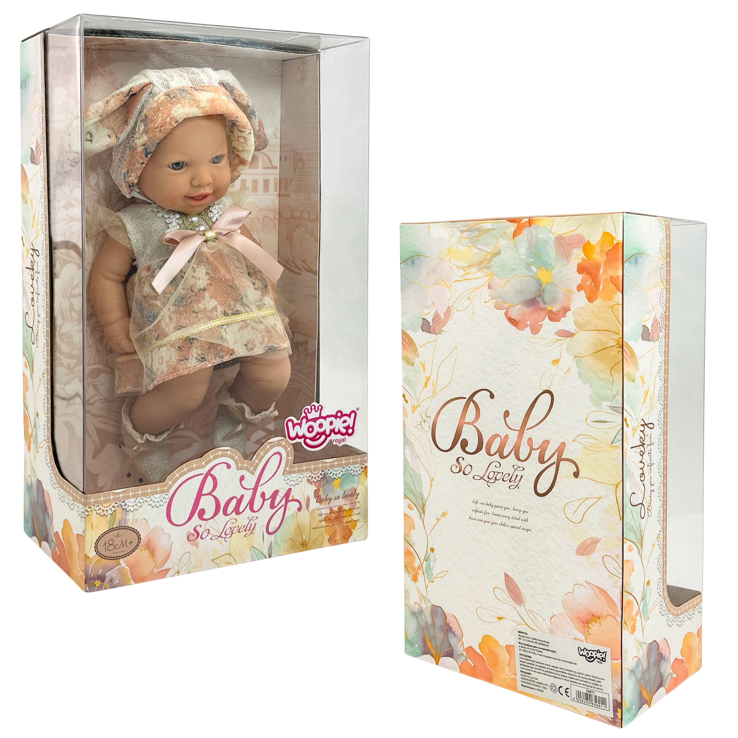 Kvaliteetne beebinukk ohutute materjalidega