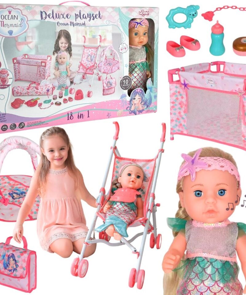 Interaktiivne merineitsi nuku komplekt mere seiklusteks