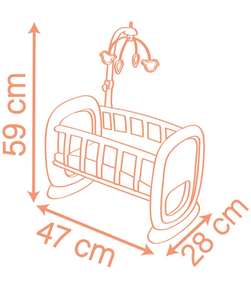 Lihtsasti puhastatav beebinuku häll