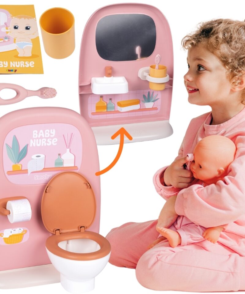 Kahepoolne nuku tualettkomplekt koos kraanikausiga