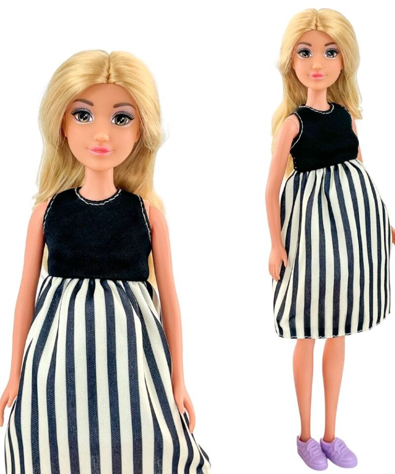 Rasedusnukk elegantses kleidis