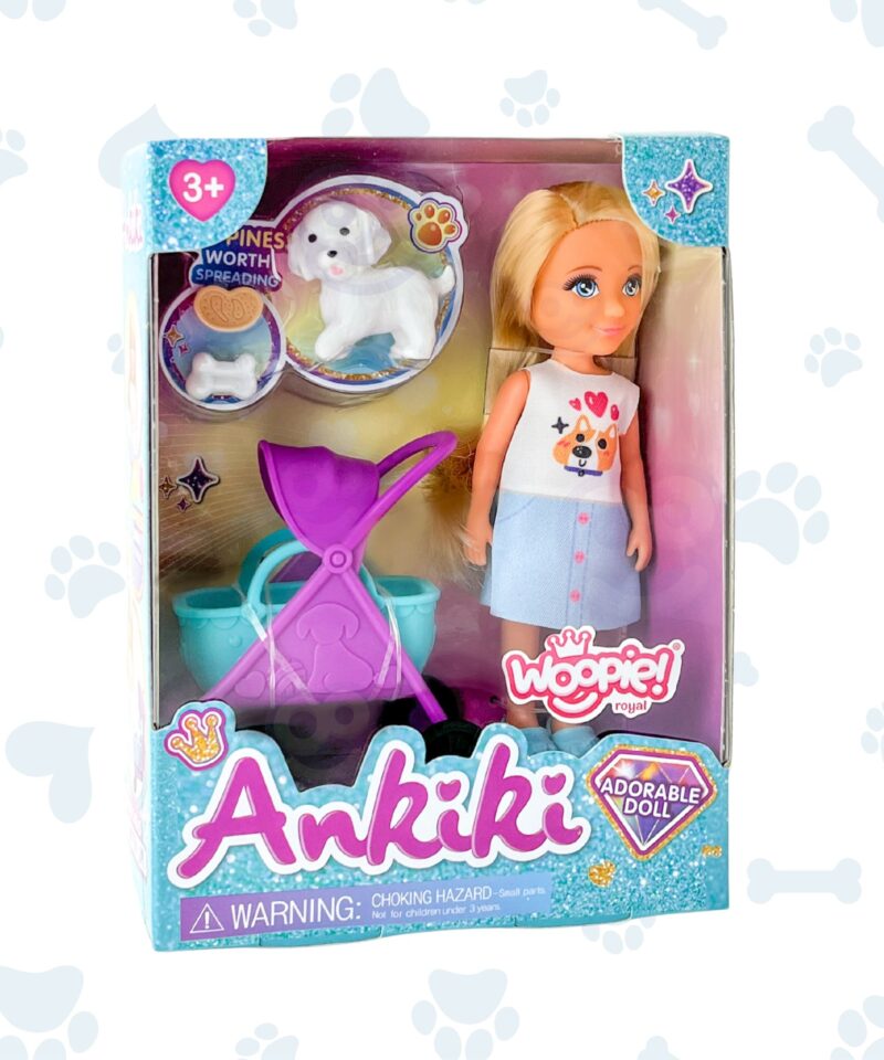 Lõbus nukumäng loomade hoolitsemise teemal