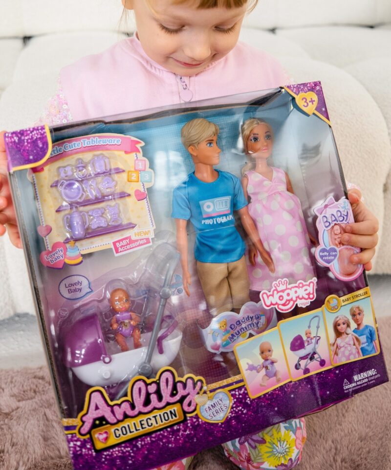 Funktsionaalne jalutuskäru nukule