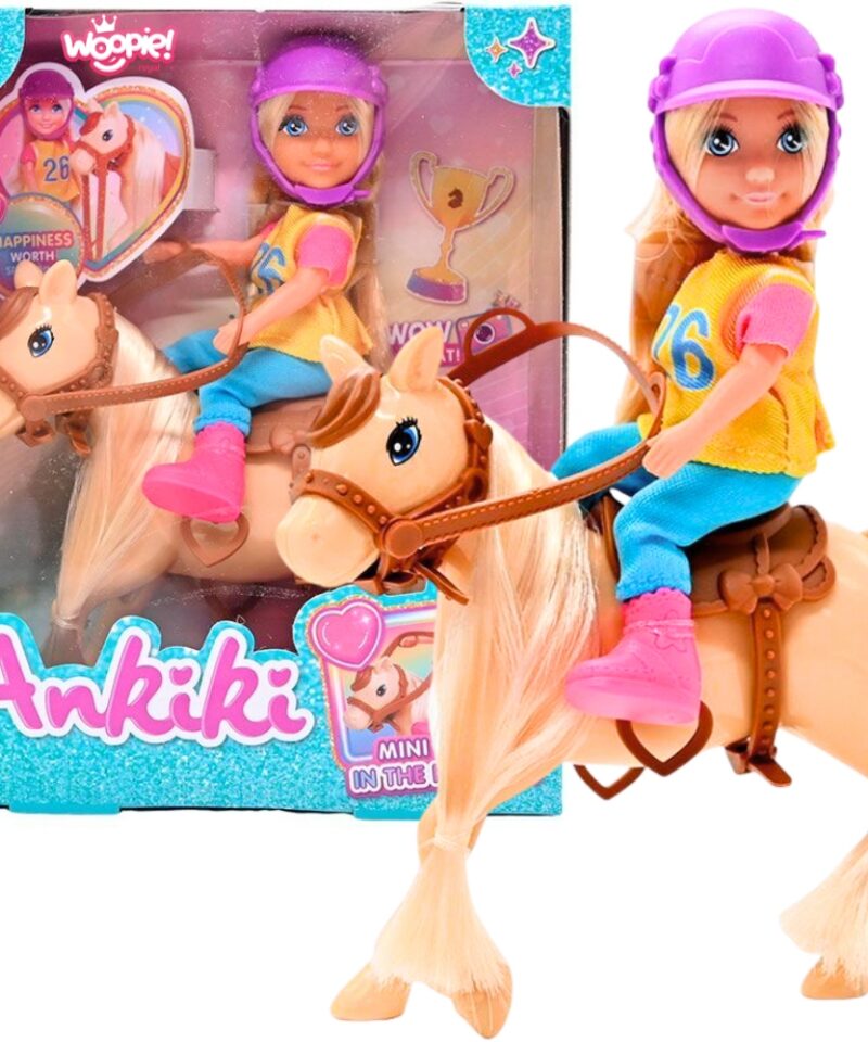 Laste Nukukomplekt Hobusega mängimiseks