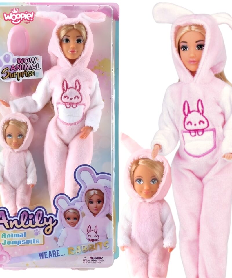 Armsad nukud roosades kombinesoonides mängimas