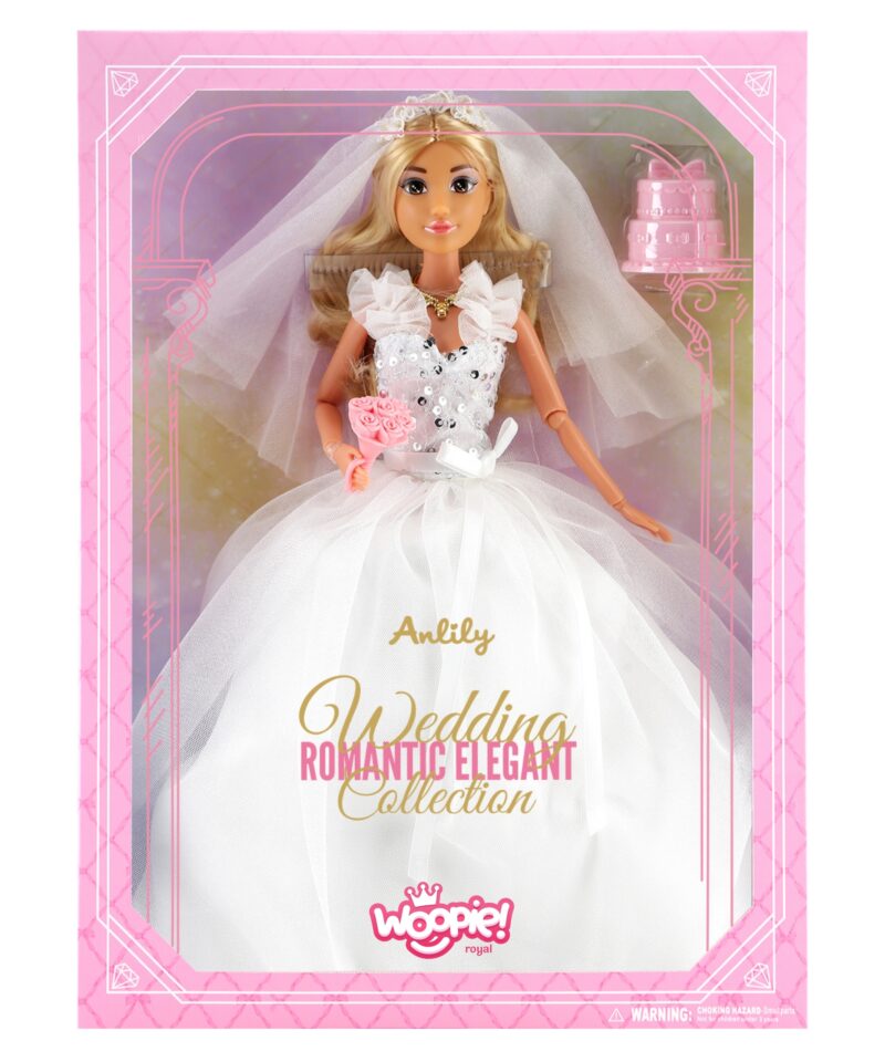 Nukk koos pulma aksessuaaridega