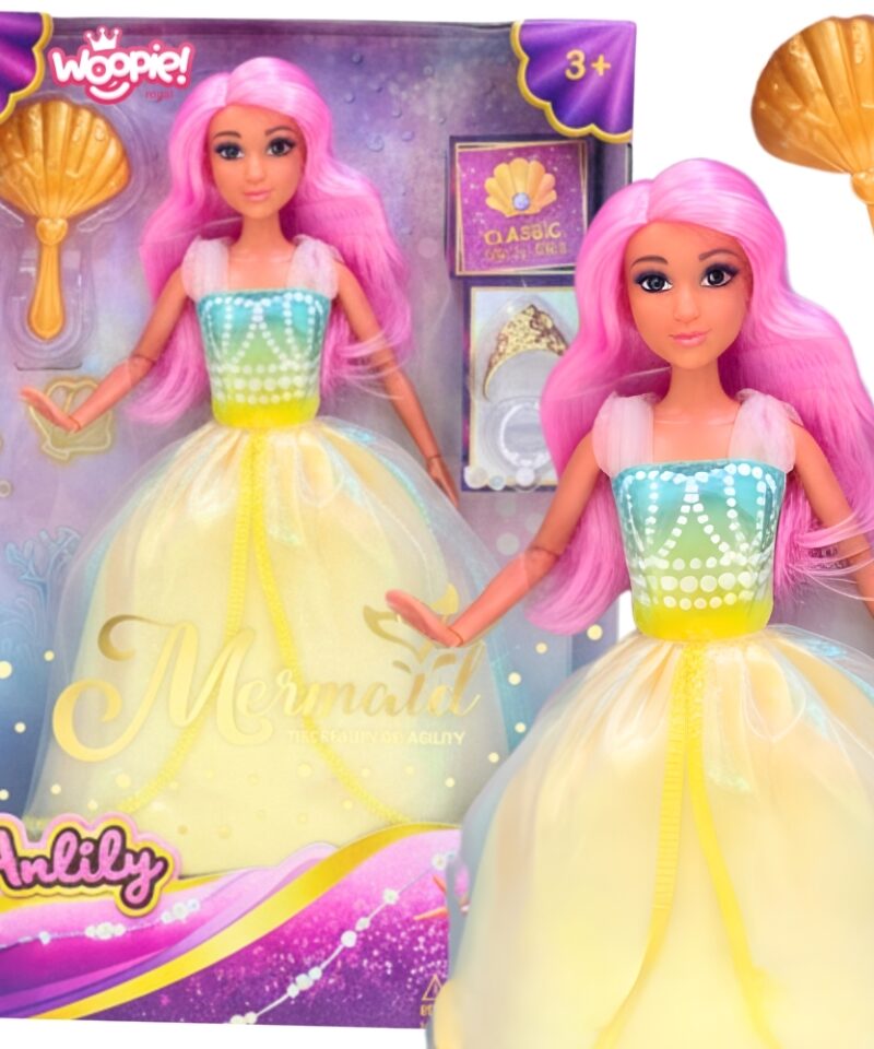 Mereprintsessi nukukomplekt veealuste lugude loomiseks