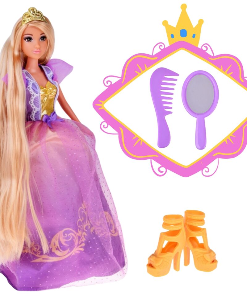 Printsessinukk kuldse krooniga