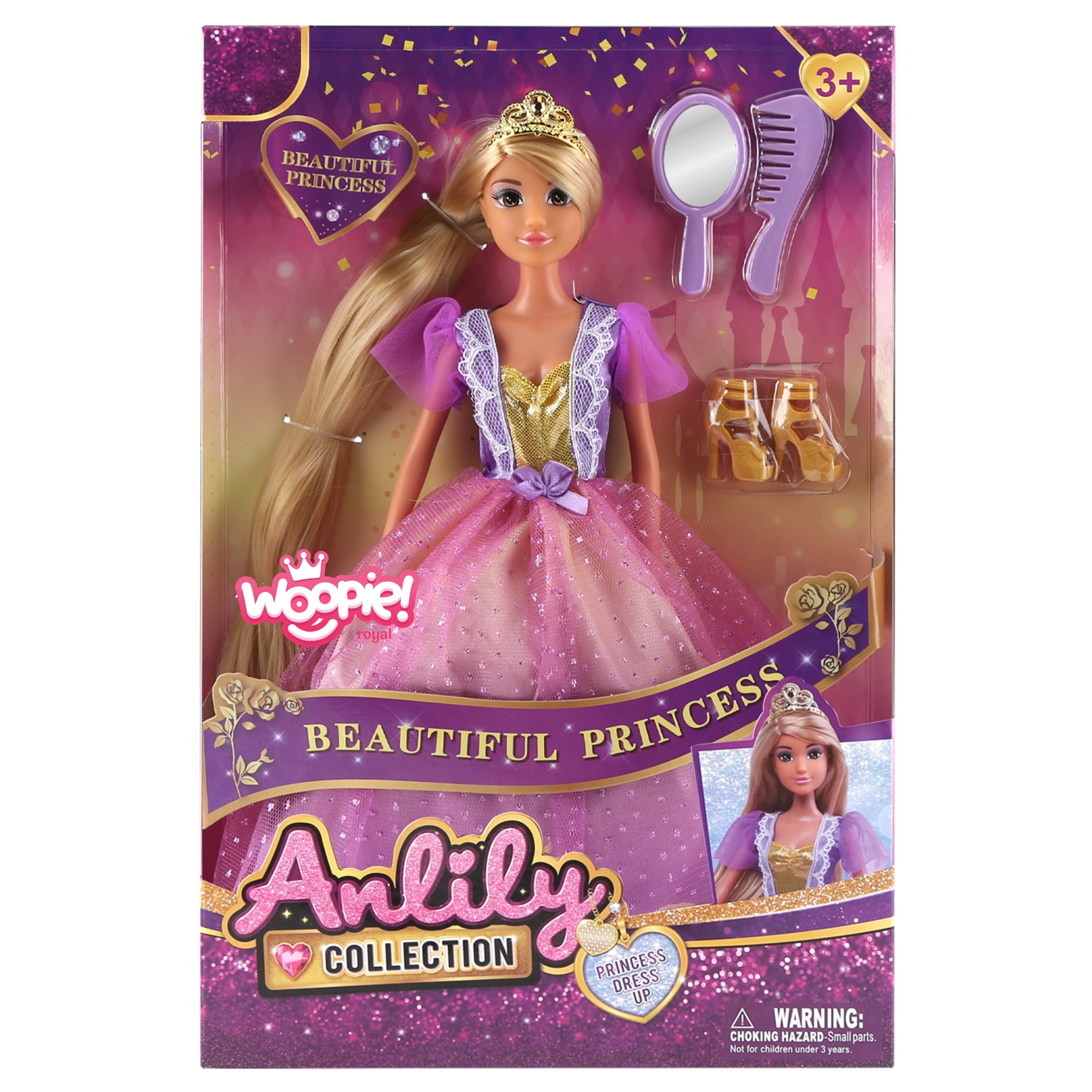 Nukukomplekt juuksehooldusvahenditega