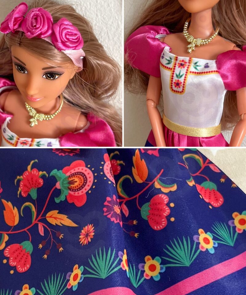 Nukk pikad pruunid juuksed