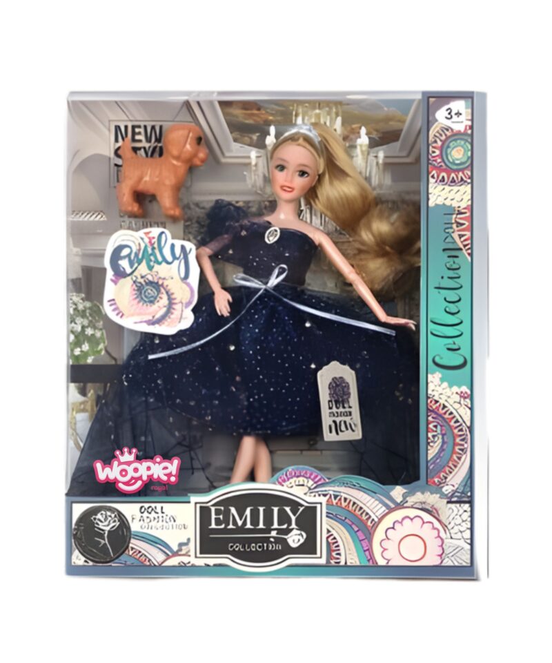 Pikad blondid juuksed ja kroon