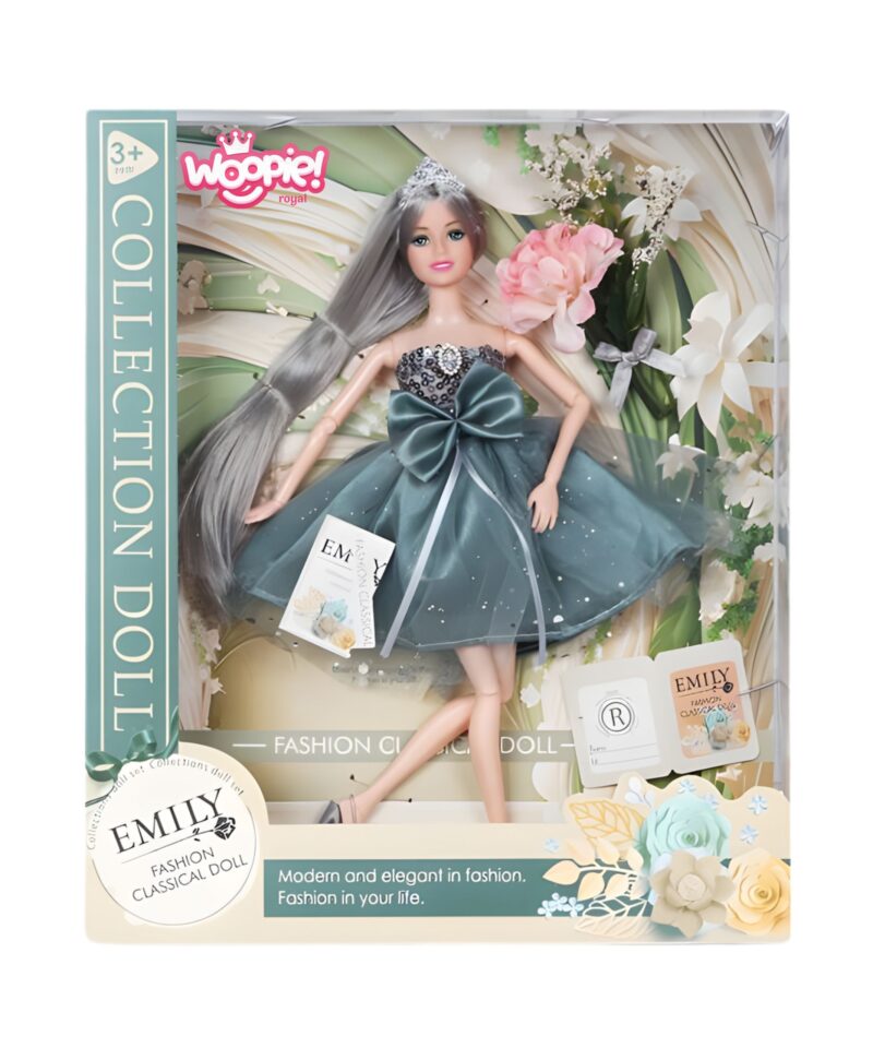 Elegantne nukk koos moelisanditega