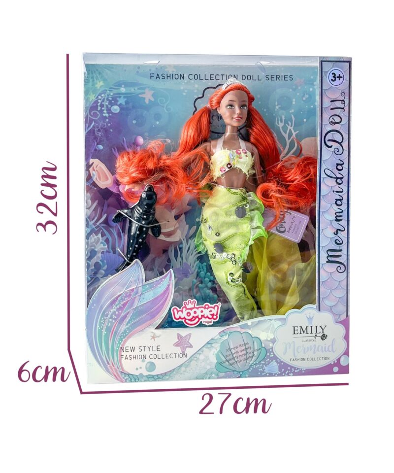 Võluv merineitsi nukk kingituseks