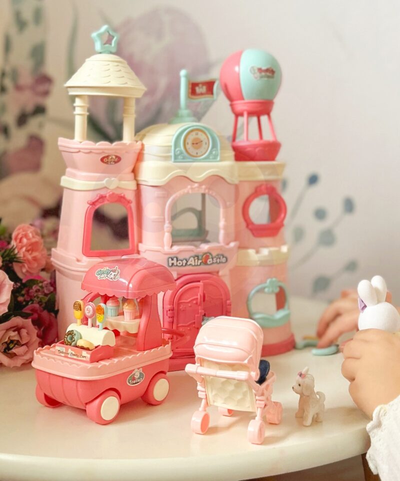 Nukumaja koos jänesefiguuridega