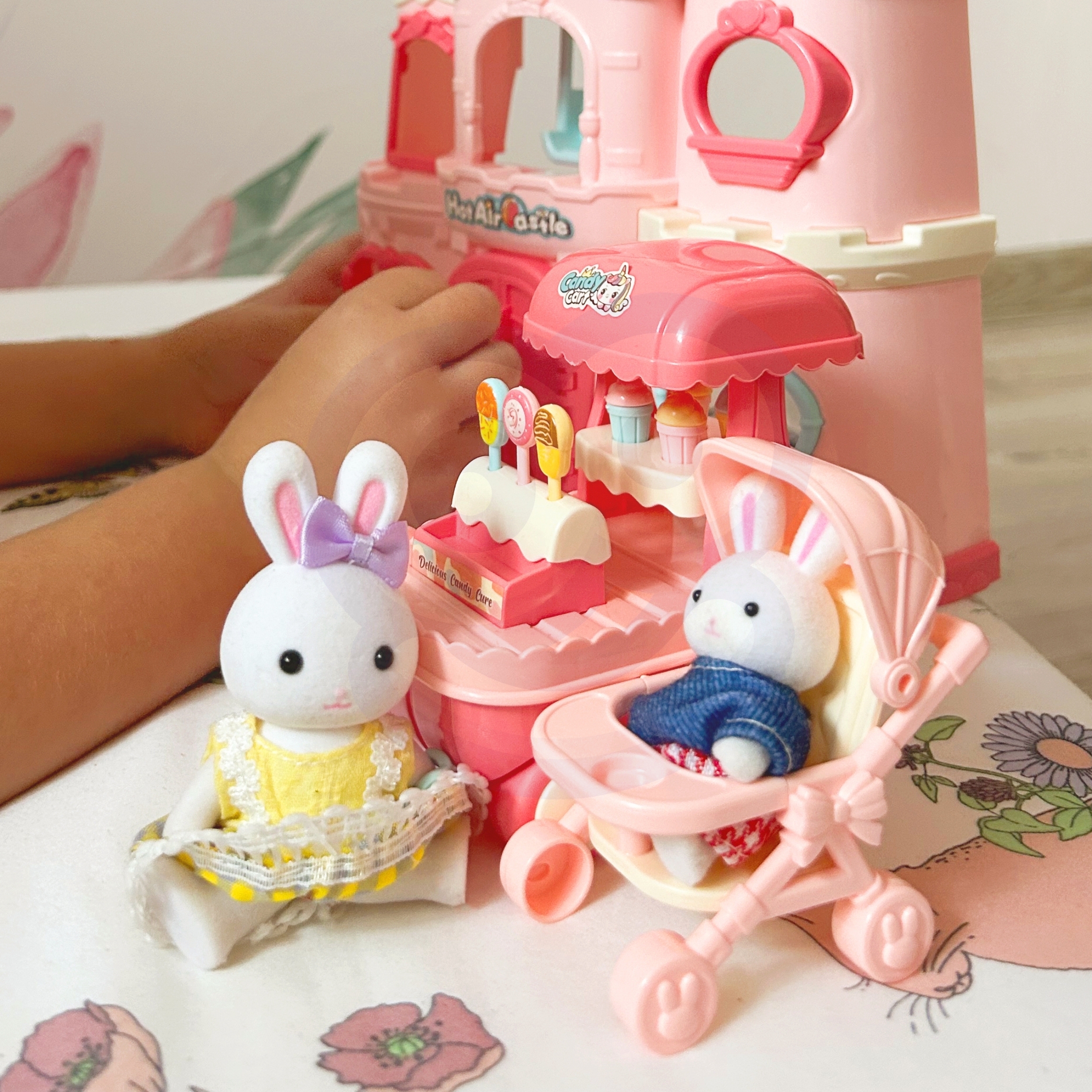 Nukumaja koos rikkalike aksessuaaridega