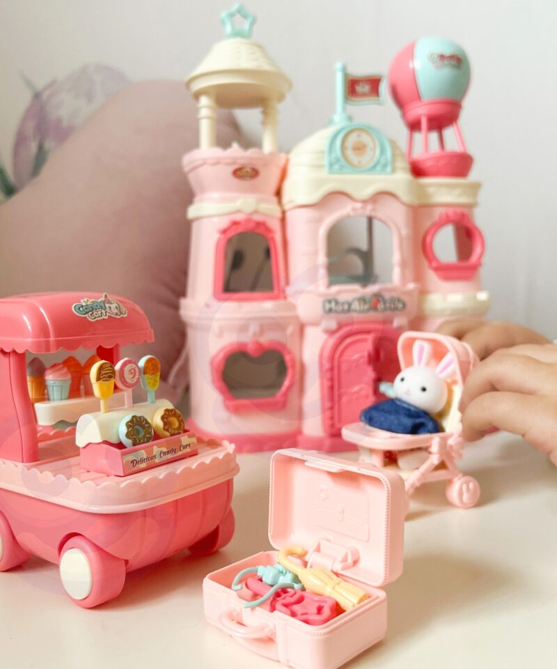 Nukumaja koos rikkalike aksessuaaridega