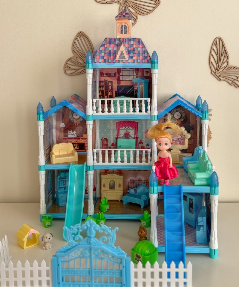 Nukumaja koos mööbli ja aksessuaaridega