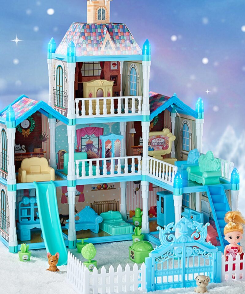 Talveaiast inspireeritud nukumaja