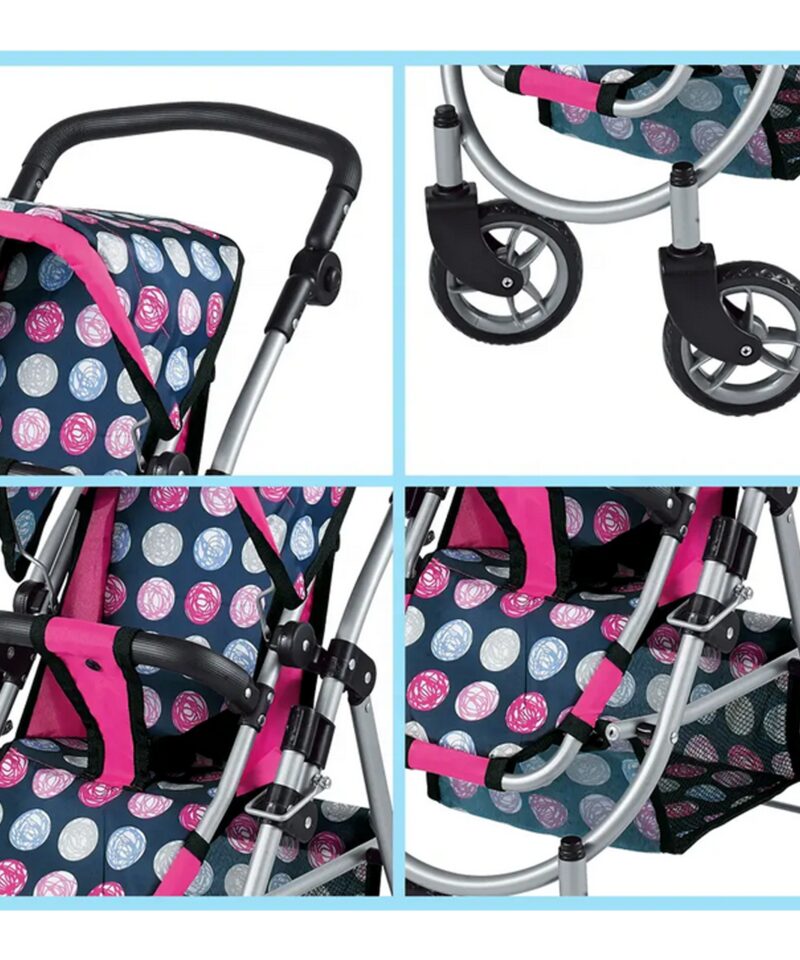 Kompaktne nuku vanker hoiustamiseks