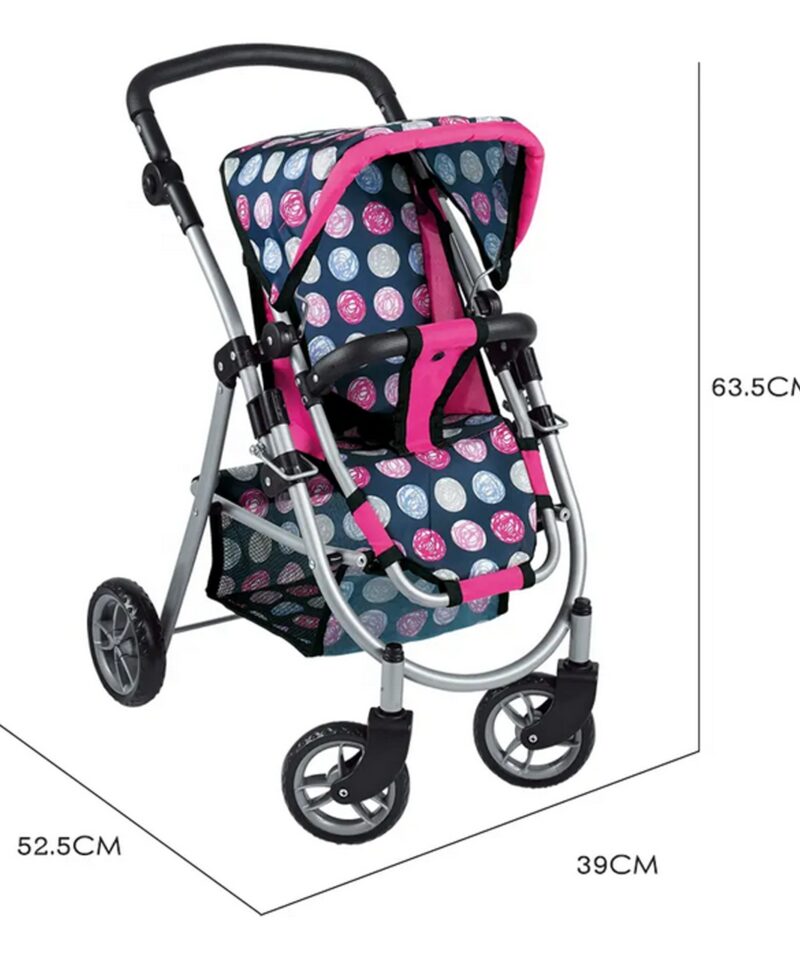 Kompaktne nuku vanker hoiustamiseks