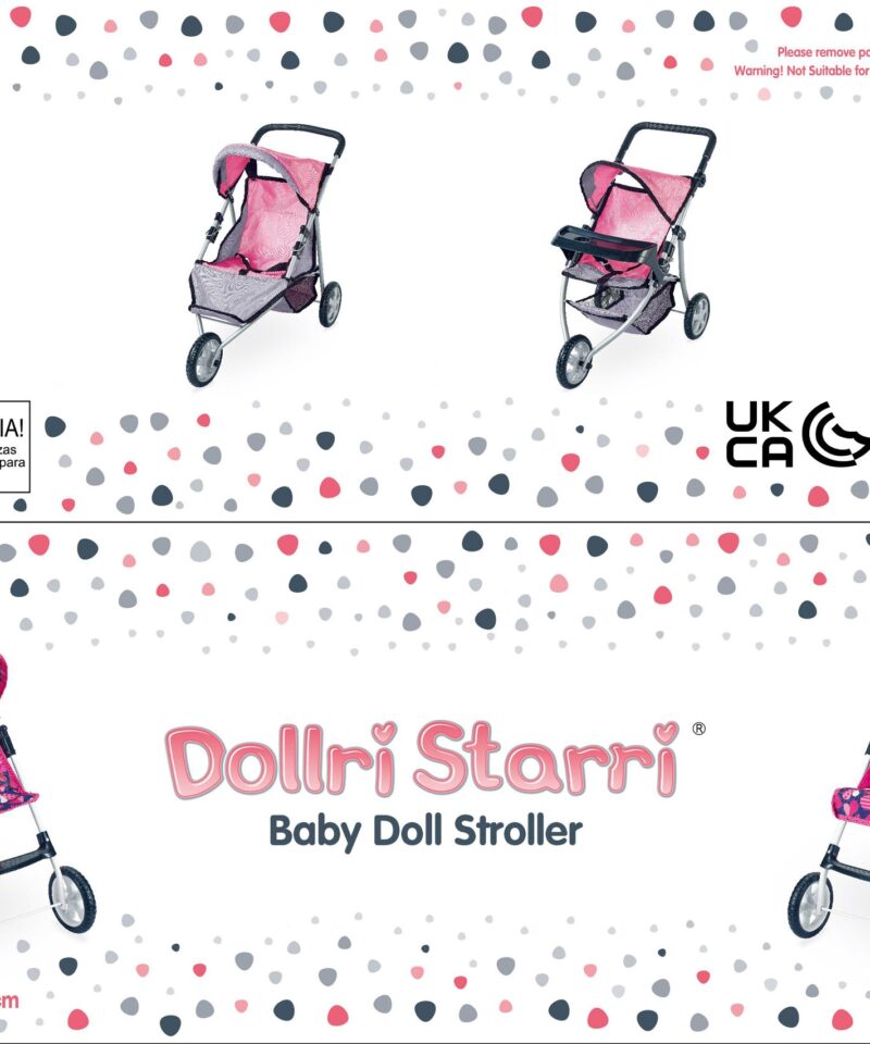 Kompaktne nuku vanker hoiustamiseks