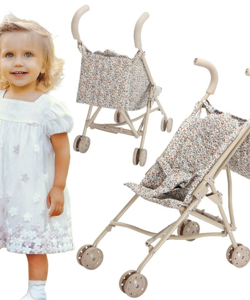 Kokkupandav nukuvanker lillelise mustriga