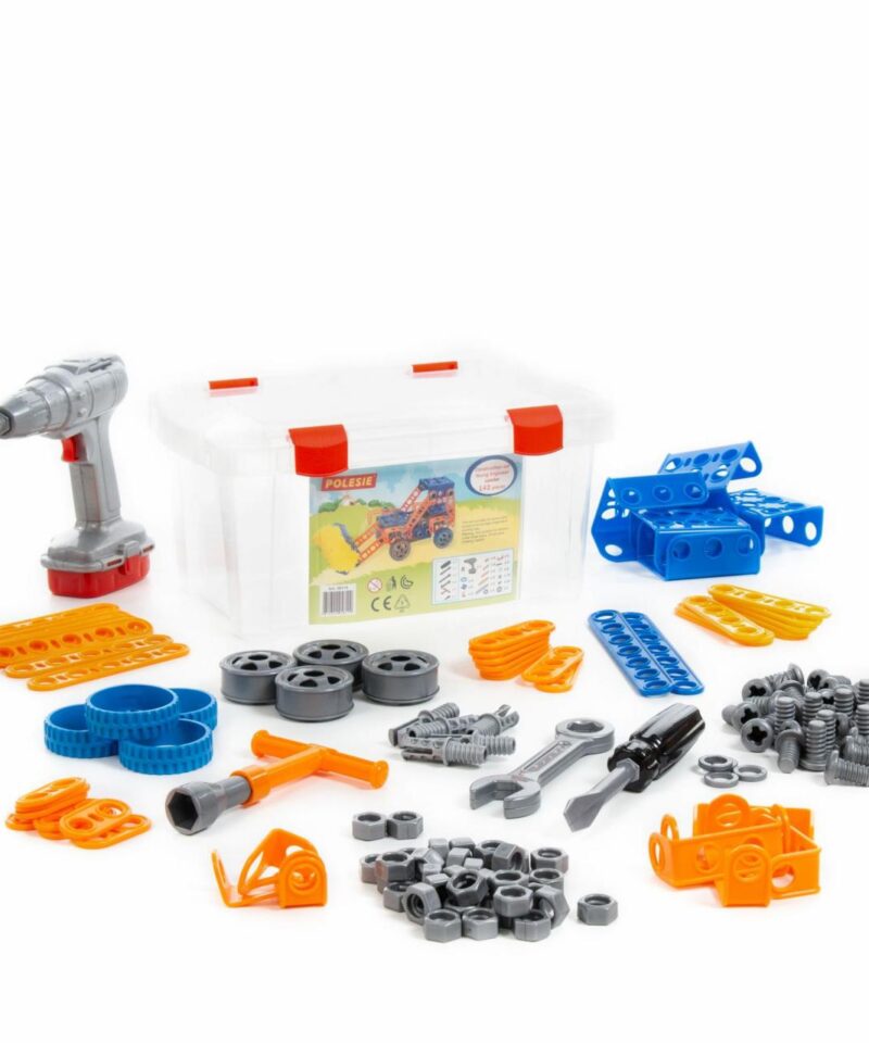 Tööriistad ja klotsid lastele