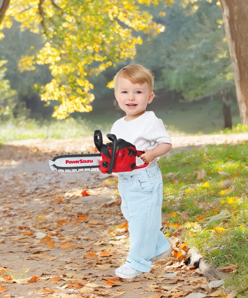 Mänguasja mootorsaag kummist ketiga