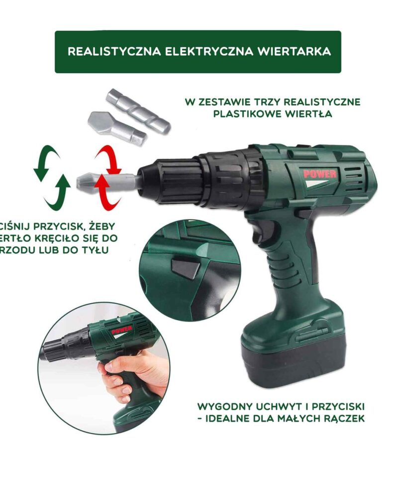 Tööriistakomplekt arendab käelisi oskusi