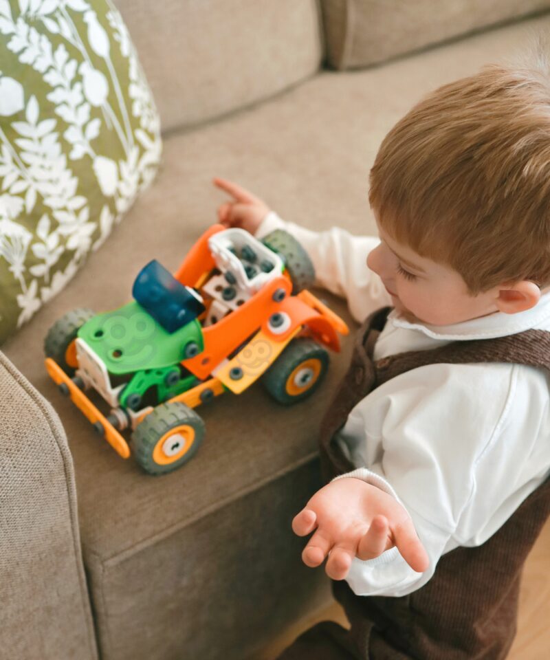 Elastsed ehitusosad laste mänguks