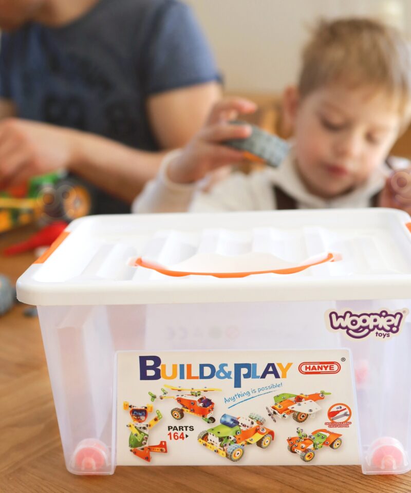 Lastele mõeldud ehituskomplekt 163 osaga