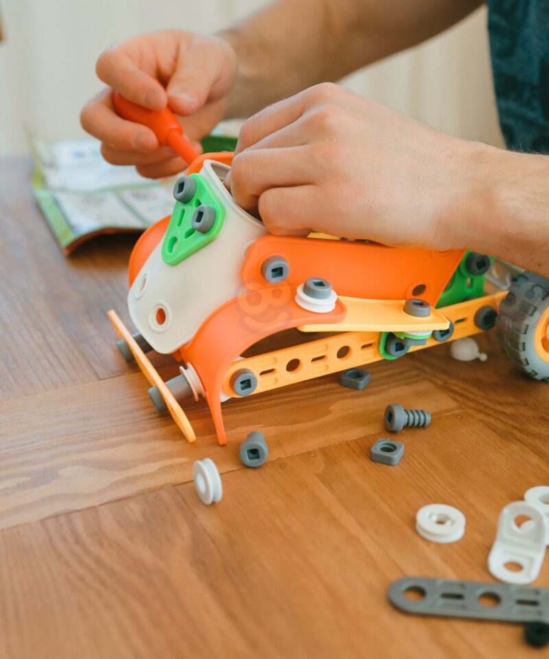 Lastele mõeldud ehituskomplekt 163 osaga