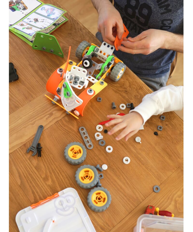 Lastele mõeldud ehituskomplekt 163 osaga