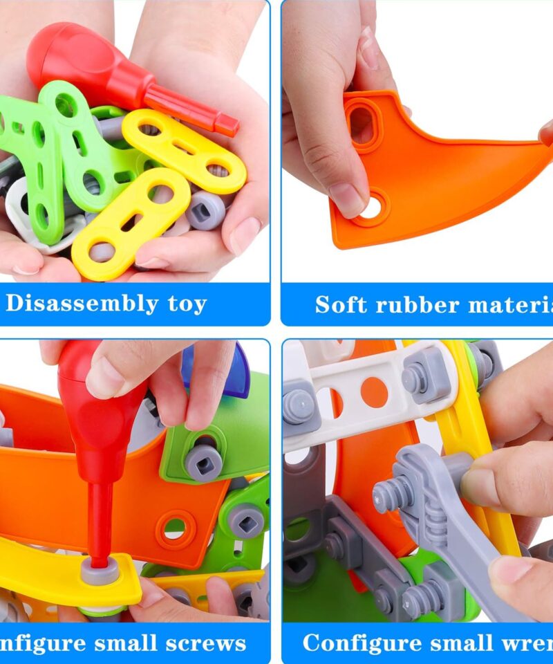 Lastele mõeldud ehituskomplekt 163 osaga