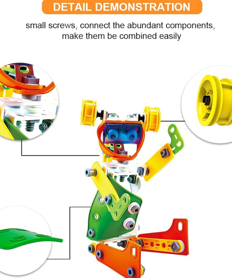 Lastele mõeldud ehituskomplekt 163 osaga