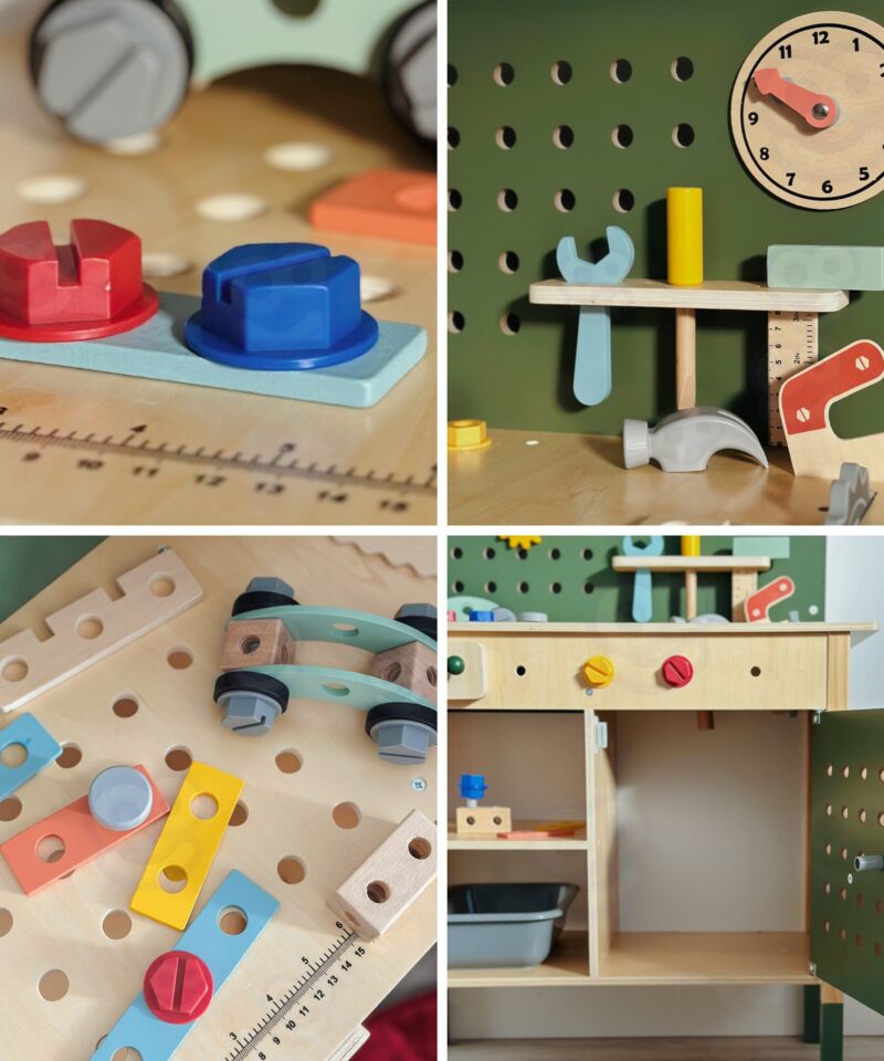 Lastele mõeldud tööriistakomplekt