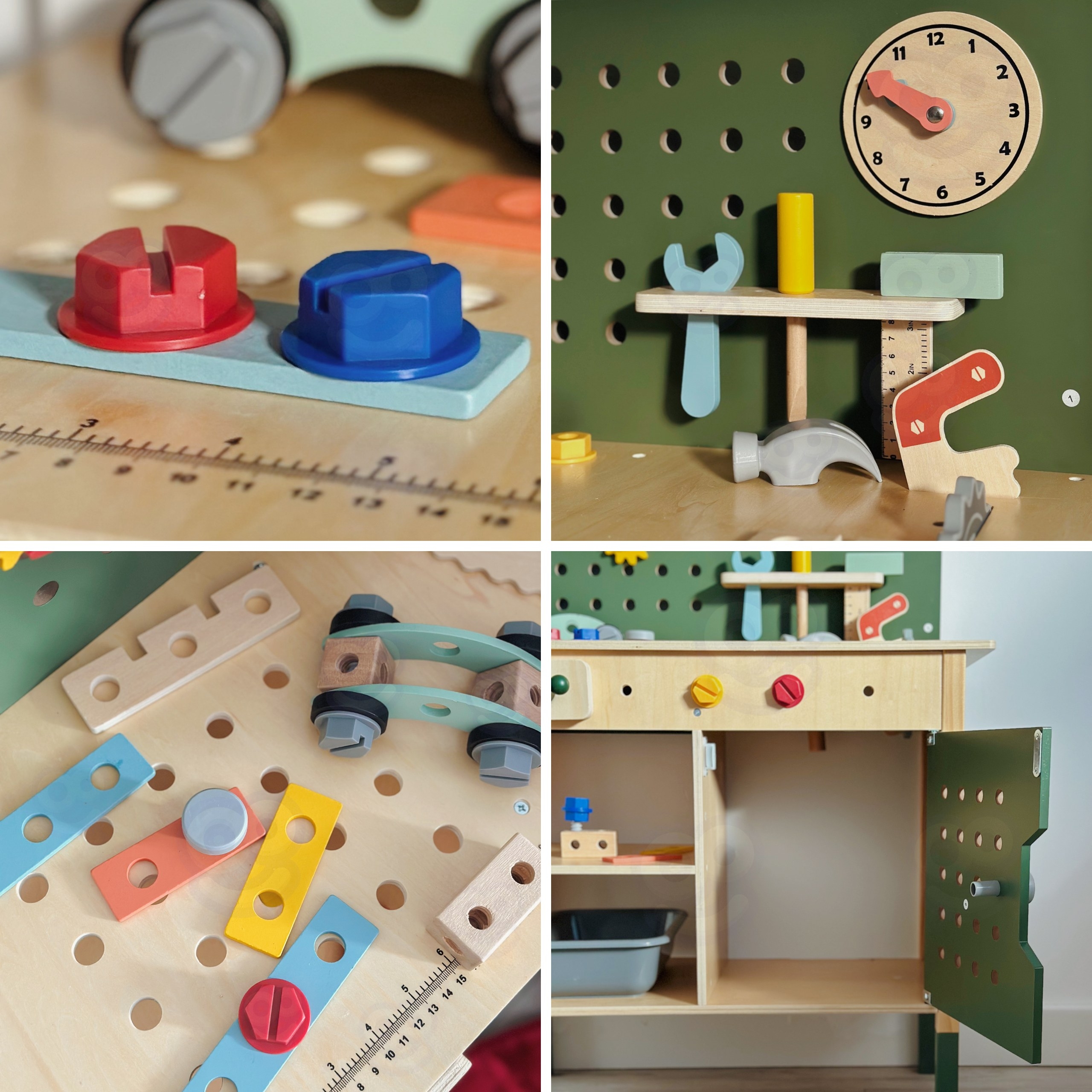 Lastele mõeldud tööriistakomplekt