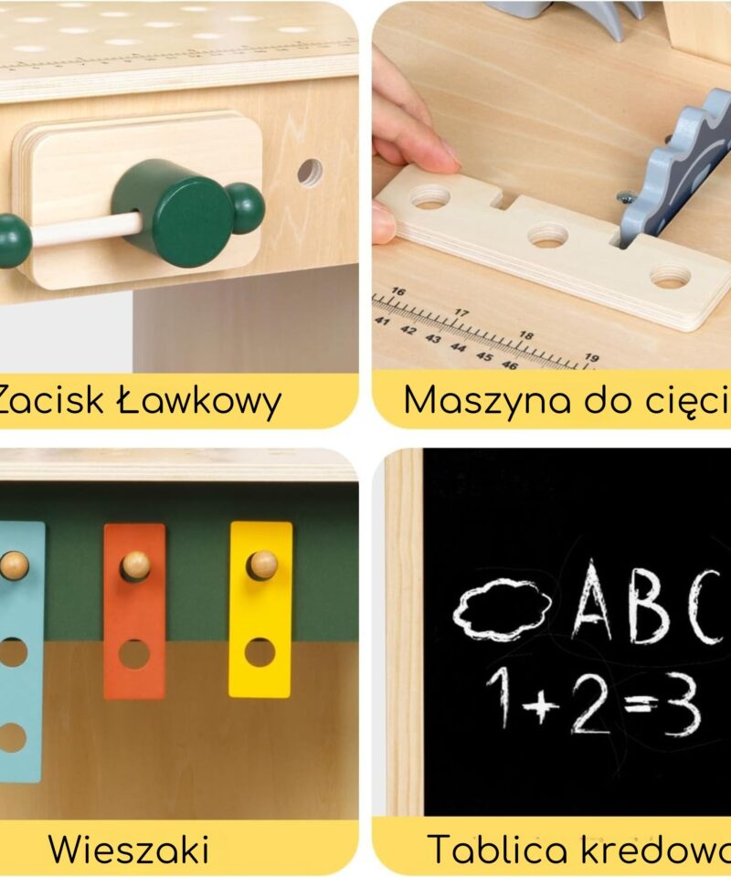 Lastele mõeldud tööriistakomplekt