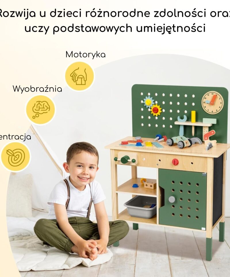 Lastele mõeldud tööriistakomplekt