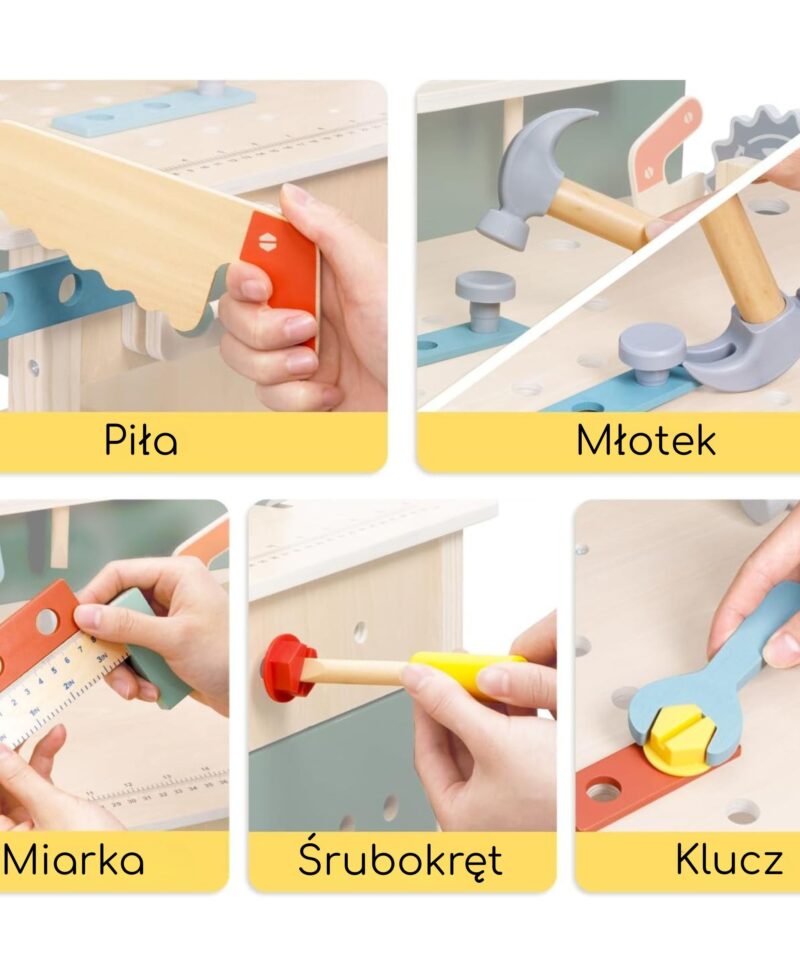 Lastele mõeldud tööriistakomplekt